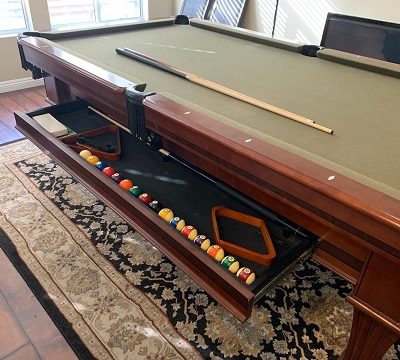 S0L0® 8ft 3pc Fischer Pool Table Delivery and Installation included